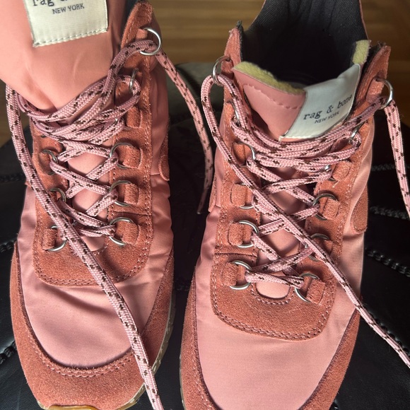 - NWT rag & bone Pink Retro Hiker Sneaker - used - Picture 6 of 9
